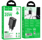 Hoco N60 Gentle single port PD20W charger(EU) — изображение 3