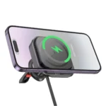 HOCO HW23 Might retractable magnetic wireless fast charging car holder(air outlet)