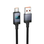 Hoco X118 Generous 5A charging data cable with display Type-C - imagine 2