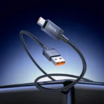 Hoco X118 Generous 5A charging data cable with display Type-C
