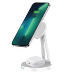 Wiwu M13 2 in 1 Magnetic Wireless Charger M13 - imagine 2