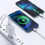 Wiwu PD+QC Charger+ Cable sets EU Plug+ A to C/C to C  Wi-U002 A-C/C-C — изображение 2