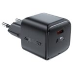 AceFast A77  mini PD30W GaN USB-C charger,black (EU) - imagine 3