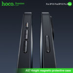 Hoco Knight magnetic protective case for iPhone (AS7) - imagine 11