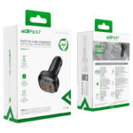 ACEFAST B9 66W(2USB-A+USB-C) three port metal car charger - imagine 7