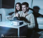 Hoco DI12 portable same-screen projector