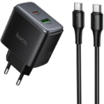 Hoco C158A Upgrade PD45W(1C1A) charger(EU)+set — изображение 2