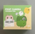 XO XJ05 front and rear dual camera children’s dinosaur silicone cover printing camera (Free 3 Rolls of Thermal Paper) - imagine 4