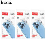 Hoco 3D Eagle eye metal lens film for iPhone 13 mini/13(V12) - imagine 4