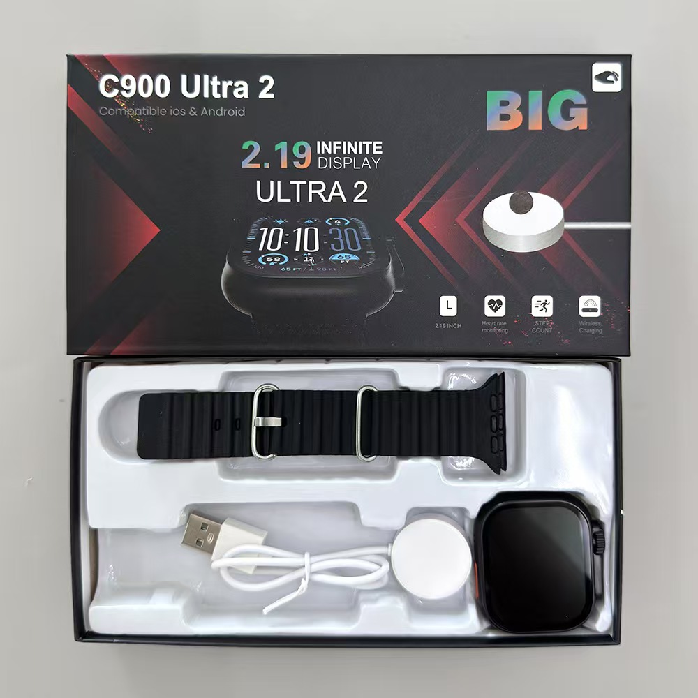 741a6dc84b280eb2c400cf13f779a90.jpg Smart Watch C900Ultra - imagine 1