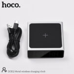 Hoco DCK2 Metal wireless charging clock - imagine 8