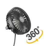 HOCO ZP2 Wind wire control car fan - imagine 2