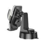 HOCO HW27 Traveler infrared RGB wireless fast charging car holder(center console) - imagine 3
