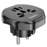 HOCO AC6 Unimpeded universal conversion plug(EU)