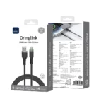Wiwu 27W OringLink Series Nylon Braided Cable Wi-C067 A-C(Type-c) 1M - imagine 2