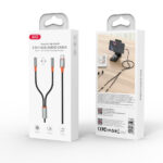 XO NB-R269B Couple Cable Type-c to Dual 3.5 Female Adapter 1.2m - imagine 5