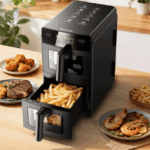 Hoco HJD90A 6L+6L double-bowl electric air fryer(EU)(Russian version)