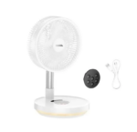 Hoco DF13 Retractable folding fan with night light dual-purpose