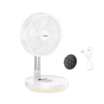 Hoco DF13 Retractable folding fan with night light dual-purpose