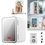 XO CZ015 Home and car dual use Thermoelectric containers with makeup mirror, 8-inch