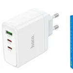 HOCO N30 Glory PD65W three-port(2C1A) fast charger(EU) - imagine 2