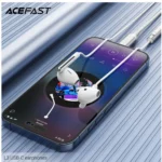 AceFast L13 USB-C semi-in-ear wired earphones with mic
