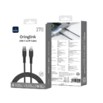 Wiwu 27W OringLink Series Nylon Braided Cable Wi-C070 C-L(Type-c- Lightning) 1M - imagine 2