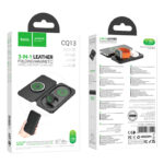HOCO CQ13 Triumph 3-in-1 travel folding wireless fast charger - imagine 6