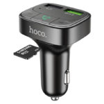 Hoco E59 Promise QC3.0 car Bluetooth FM transmitter - imagine 5