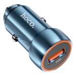 Hoco Z46 Blue shield single port QC3.0 car charger — изображение 2