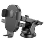 HOCO H19 Mighty one-button car holder(center console) - imagine 2