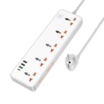 Hoco AC14A Rico 5-position socket(PD30W/1C3A)(EU) - imagine 2