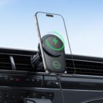 Hoco HW36 electric rotating magnetic wireless fast charging car holder(air outlet)