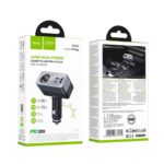 Hoco Z65A Smart cigarette lighter(PD45W/2C1A) car charger - imagine 2