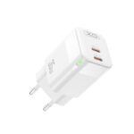 XO CE07(EU) Dual PD 35W GaN lamp display fast Charger
