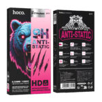 Hoco Bear defense series full screen HD anti static tempered glass set iPhone(10PCS)(G777) - imagine 4