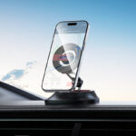 Hoco H90 Tower folding ring magnetic car holder(dashboard) - imagine 2