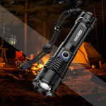 KAKUSIGA KSC-1558 GUANGYI Series Outdoor Telescopic Zoom LED High-Brightness Flashlight