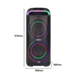 Sing-e ZQS8258 RGB Party Dual Speaker 40W