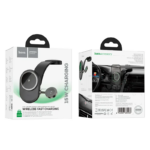 HOCO HW28 Excelso 2-in-1 wireless fast charging car holder(center console) - imagine 6