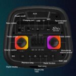 Sing-e ZQS10208 RGB Party Dual Speaker 50W - imagine 2