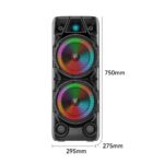 Sing-e ZQS8210 RGB Party Dual Speaker 30W