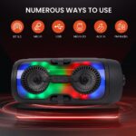 Sing-e ZQS4291 RGB Party Dual Speaker 4 inch 16W