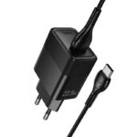 Hoco CS111A Lounge single-port 22.5W multi-protocol charger(EU)+set - imagine 3