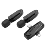 HOCO L15 Dual-mic clip-on wireless digital microphone(Lightning(IP)/Type-C)