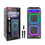 Sing-e ZQS8257 RGB Party Dual Speaker 8 inch 40W — изображение 3
