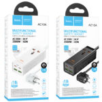 HOCO AC10A Barry PD65W(2C2A with 1 socket) desktop charger(EU) — изображение 5