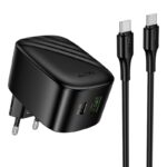 Hoco CS101A folding PD20W+QC3.0 charger(EU) +set — изображение 2