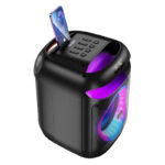 HOCO HA13 Ramon outdoor bluetooth speaker with two wireless microphones - imagine 3