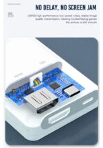 XO HUB005 Lightning to HDMI+Lightning 1080p (lightning charging) - imagine 2
